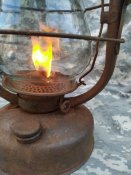 Лампа керосиновая. "Летучая мышь"