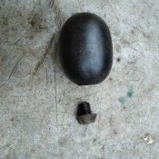 3. ММГ. Eierhandgranate 17. З транспортною заглушкою. Не частий варіант.