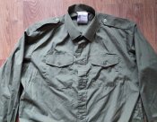 Рубашка Shirt man`s olive, размер 41/43, армия ВС Великобритании