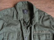 Рубашка олива F&F плотный хлопок size xL/50-52 р. милитари.