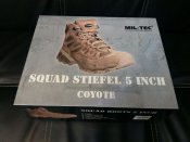 Тактичні кросівки Squad Stiefel 5 Inch, Coyote, 42р. Sturm Mil-Tec. Німеччина. Новий товар.