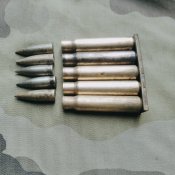 ММГ. Обойма набоїв на Маузер Гевер 98.