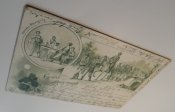 104-х летняя Оригинальная немецкая открытка времен  WW1 «Привет из полка».