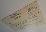 104-х летняя Оригинальная немецкая открытка времен  WW1 «Привет из полка».