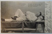 118-ти летняя Оригинальная немецкая почтовая открытка времен WW1, «Солдатская жизнь».