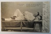 118-ти летняя Оригинальная немецкая почтовая открытка времен WW1, «Солдатская жизнь».
