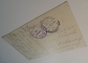 105-ти летняя Оригинальная немецкая открытка времен  WW1  «Не забывай меня»