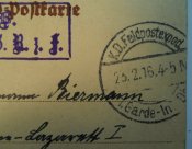 105 –ти летняя оригинальная немецкая открытка времен  WW1 «Бочковые бани в поле»