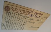 105 –ти летняя оригинальная немецкая открытка времен  WW1 «Бочковые бани в поле»