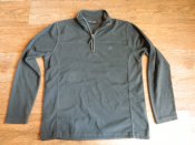 Флисовая терморубашка Colonial тёмно-серая size M/48 ворот на молнии