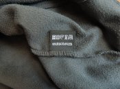 Флисовая терморубашка Colonial тёмно-серая size M/48 ворот на молнии