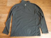 Флисовая терморубашка Colonial тёмно-серая size M/48 ворот на молнии