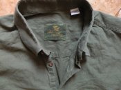 Рубашка охотника олива Duck Valley sportswear Англия size L/50р. 100% хлопок