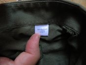 Рубашка охотника олива Duck Valley sportswear Англия size L/50р. 100% хлопок