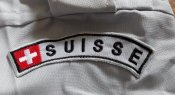 Рубашка Cross Fashion Ltd + шеврон Suisse, ворот 40, склад, 2012 г, армия ВС Швейцарии