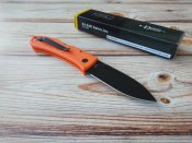 Складной нож от компании Ka-Bar. Модель Dozier Folding Hunter Blaze Orange (4062BO). Оригинал