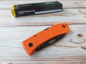 Складной нож от компании Ka-Bar. Модель Dozier Folding Hunter Blaze Orange (4062BO). Оригинал