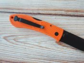 Складной нож от компании Ka-Bar. Модель Dozier Folding Hunter Blaze Orange (4062BO). Оригинал