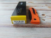 Складной нож от компании Ka-Bar. Модель Dozier Folding Hunter Blaze Orange (4062BO). Оригинал