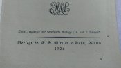 Книга "Die Truppenfubrung",1926г.Rare!