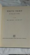 Книга "Fritz Todt,reqviem" 1943г.