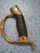 Ручка на офицерскую драгунскую шашку РИА
