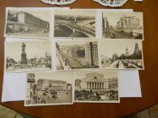 Набор открыток (10х15 см.) 8 шт. послевоенная Москва 1947 год.