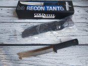 Нож с фиксированным клинком от компании Cold Steel. Модель Recon Tanto VG-10 San Mai 35AM. Оригинал