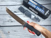 Нож с фиксированным клинком от компании Cold Steel. Модель Recon Tanto VG-10 San Mai 35AM. Оригинал