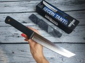 Нож с фиксированным клинком от компании Cold Steel. Модель Recon Tanto VG-10 San Mai 35AM. Оригинал