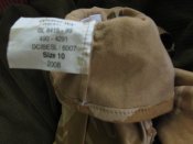 Перчатки кожаные 3.