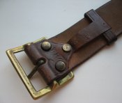 Ремень кожаный РККА Ленд-лиз 1939 США 111 см состояние