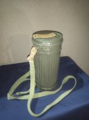Газ бак с ремнями.