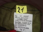 Новая оригинальная камуфляжная кепка армии Италии - М92, Woodland, р.3 (59-60) №21