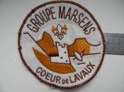 нашива,скаут,герб.groupe marsens coeur de...