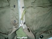 Куртка-ветровка однотонная Олива р.XXS - coat man's field (Британия или США). лот №33