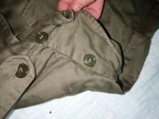 Куртка-ветровка однотонная Олива р.XXS - coat man's field (Британия или США). лот №33