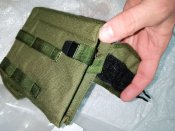 Подсумок тактический однотонный Олива. Оригинал. Новый
