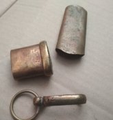 Детали ножен офицерской шашки РИА