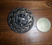 Шотландская брошь-пряжка (фибула) Scottish Brooch/Kilt Pin