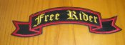 нашивка "Free Rider"