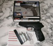 Новый полуавтомат пневмат пистолет "Gamo P-25 Blowback"