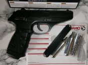 Новый полуавтомат пневмат пистолет "Gamo P-25 Blowback"