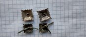 Кубики с погонов вермахт