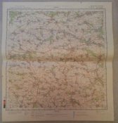 карта генштаб Сквира масштаб 1 : 200 000