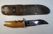 Нож норвежский охотничий SVALBARD со Шпицбергена в родном чехле, 70-е г.