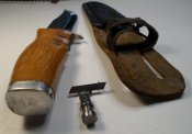 Нож норвежский охотничий SVALBARD со Шпицбергена в родном чехле, 70-е г.