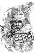 Древнеславянский воин.