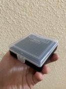 коробка на 100 патронов калибра .22LR/.25ACP
