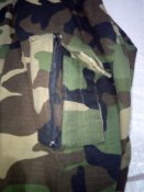 Куртка милитари Jacket U.S.Army model камуфляж Woodland. Размер XXL (лот №11)